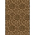 thumbnail image 1 of Milliken Top 30 Area Rug Tea Room Bombay Brown Damask Floral 5' 4" x 7' 8" Rectangle, 1 of 2
