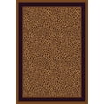 thumbnail image 1 of Milliken Top 30 Area Rug Zimbala Leopard Bordered Leopard 5' 4" x 7' 8" Rectangle, 1 of 1