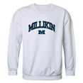 thumbnail image 1 of Millikin University Men Campus Crewneck Sweatshirt, White - Extra Large, 1 of 1