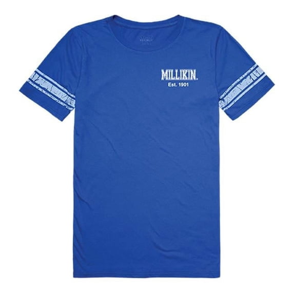 Millikin University Practice T-Shirt for Women, Royal Blue - Extra Large