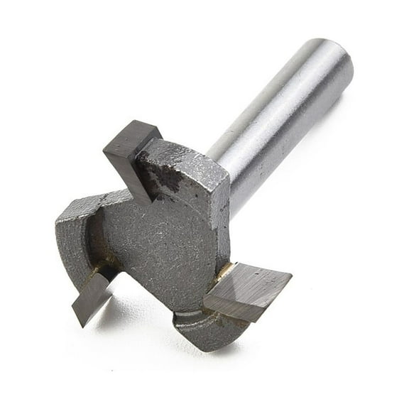 Milling Cutter Cnc Spoilboard Surfacing Router Bit 6.35Mm 1/4In Shank Insert Carbide Slab Flattening Router Bit Wood Planer Bit Smile Home