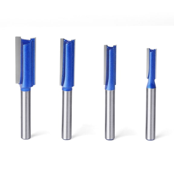 Milling Cutter,Cutter With Router Set Wood Tools 1/4'' Shank Cutter Router Bit Set Shank Cutter With 6.35mm 1/4'' Shank 4pcs 6.35mm 1/4'' Hxber Huiop Buzhi Bsewo 6.35mm