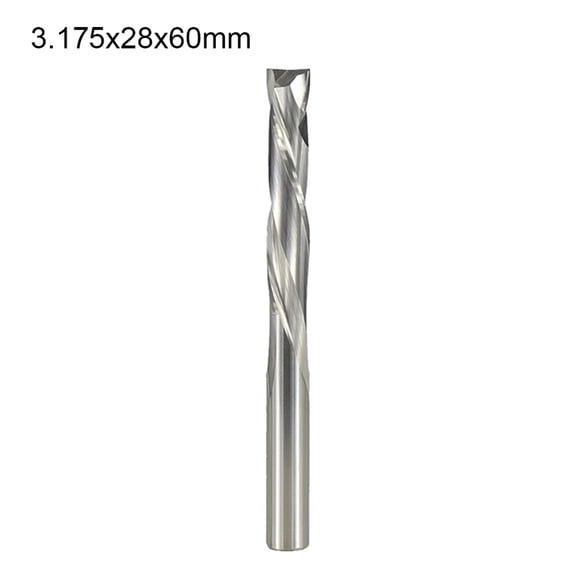Milling Cutter Two Flute Compression Up/Down Cut Spiral Router Bit Cnc Solid Carbide End Mill Cnc Router Pvc Plastic Cuting Tool
