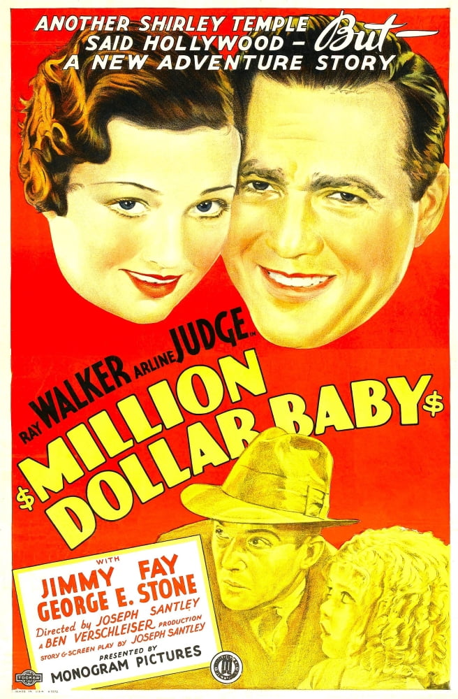 Million Dollar Baby U Canvas Art - (24 x 36)