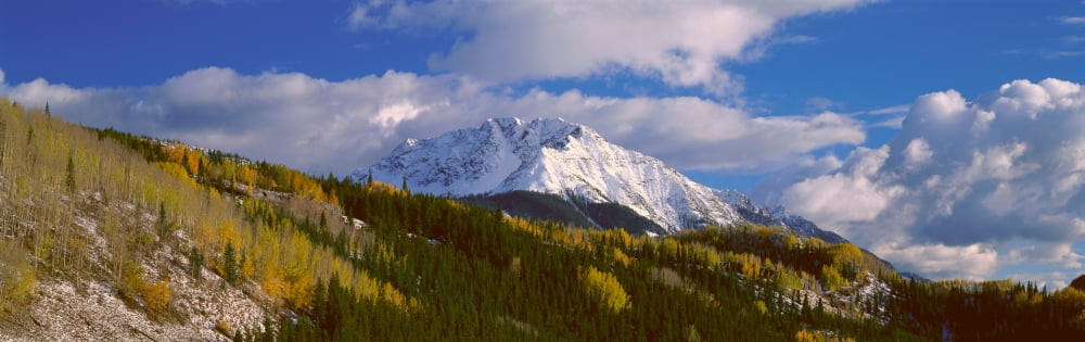 Million Dollar Highway San Juan National Forest Colorado Canvas Art - Panoramic Images (36 x 12)