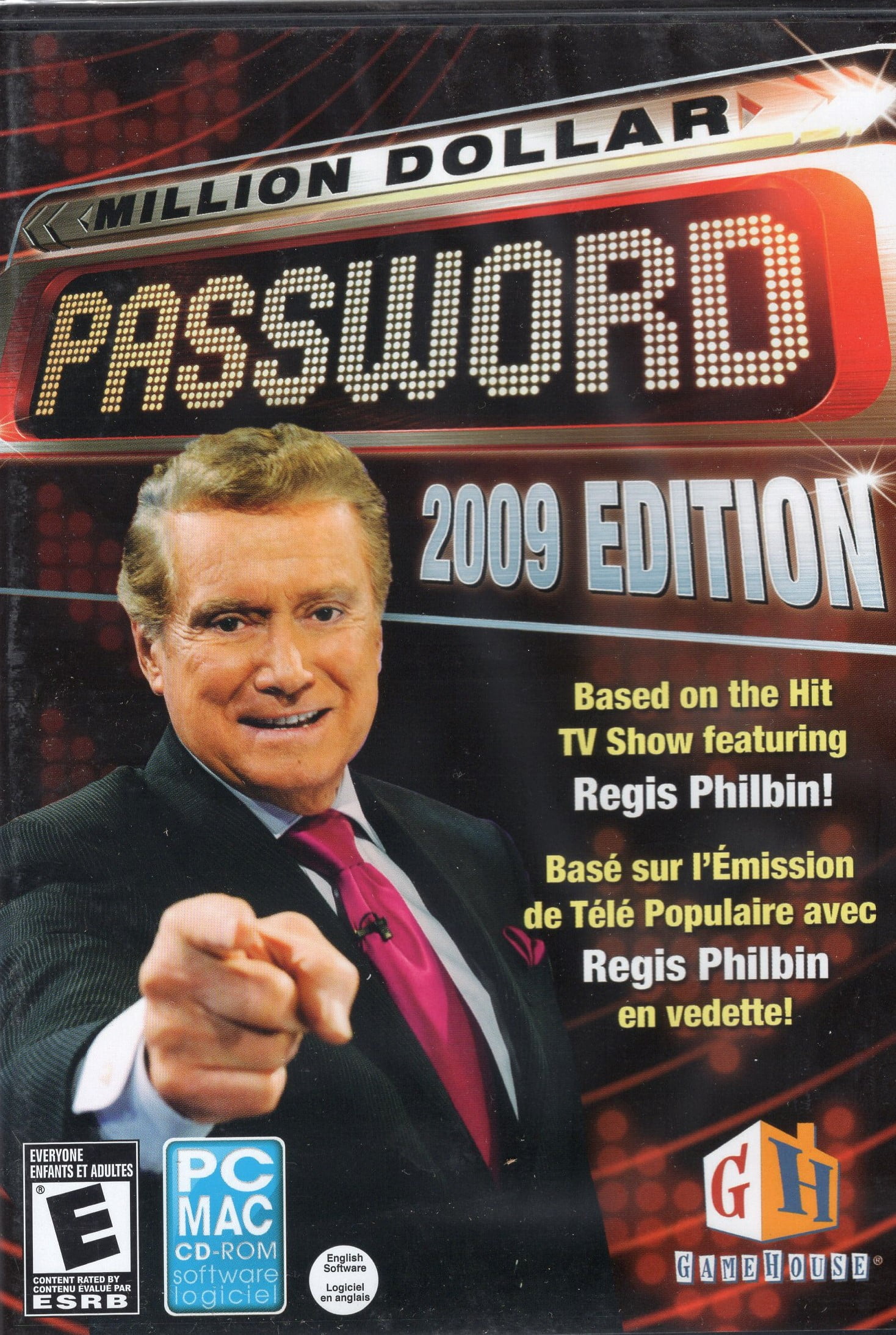 Million Dollar Password PC CDRom Computer Game - based on the hit TV show  with Regis Philbin - Walmart.com