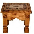 thumbnail image 1 of Million Dollar Rustic 06-1-10-02-MTX-END Marble Rope End Table With Stars, 1 of 1
