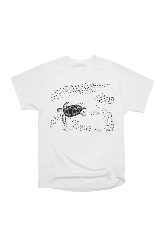 Million Ocean Sea Turtle with Microplastic T-Shirt Tee Gift For Him Merch For Her Apparel