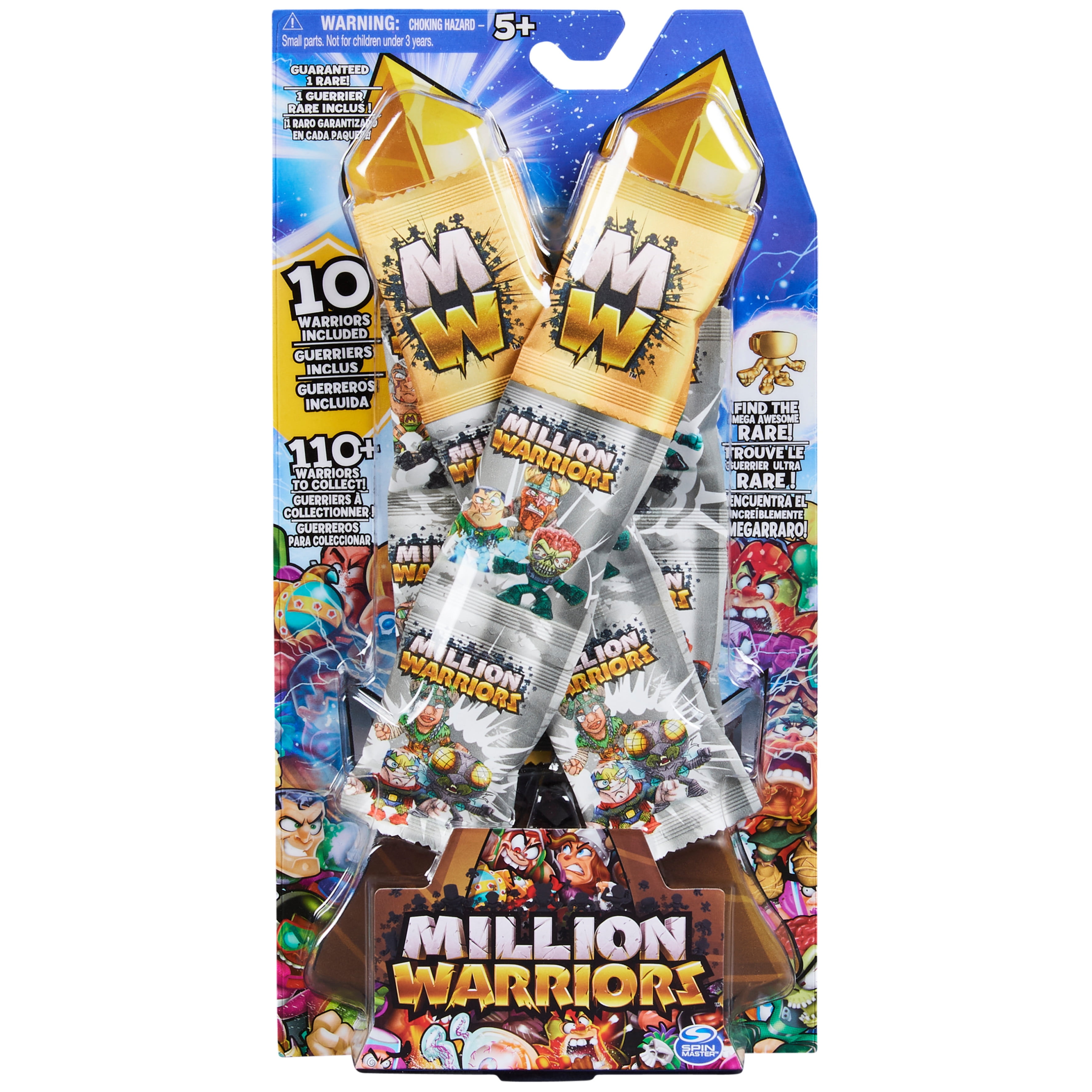 Million Warriors 10-Pack Collectible Action Figures