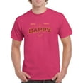thumbnail image 1 of Million Ways To Be Happy T-Shirt Men -Image by Shutterstock, Male Large, 1 of 4