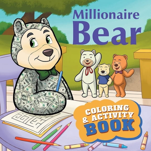 Millionaire Bear Coloring & Activity Book, (Paperback)