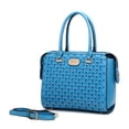 thumbnail image 1 of Millionaire Double Layer Crystal Engraved Matte Satchel, 1 of 11