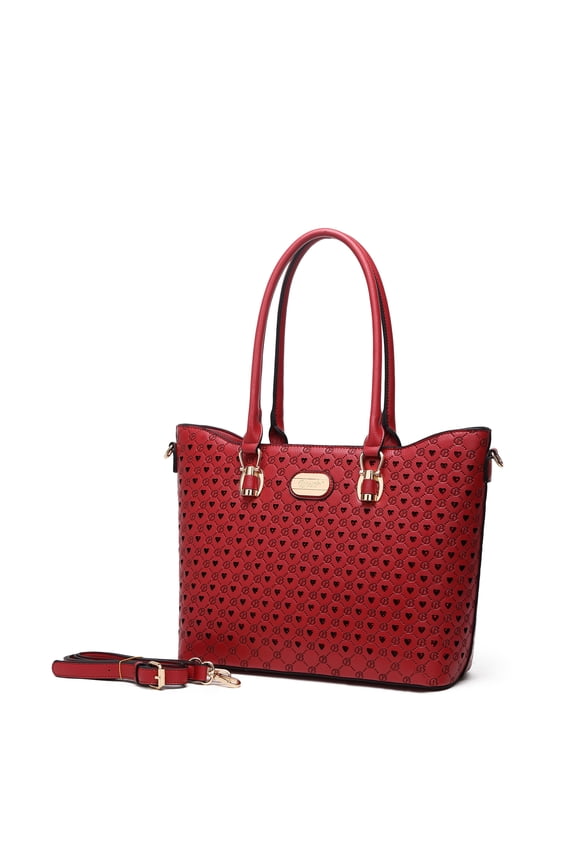 Millionaire Queen Double Layer Crystal Engraved Tote