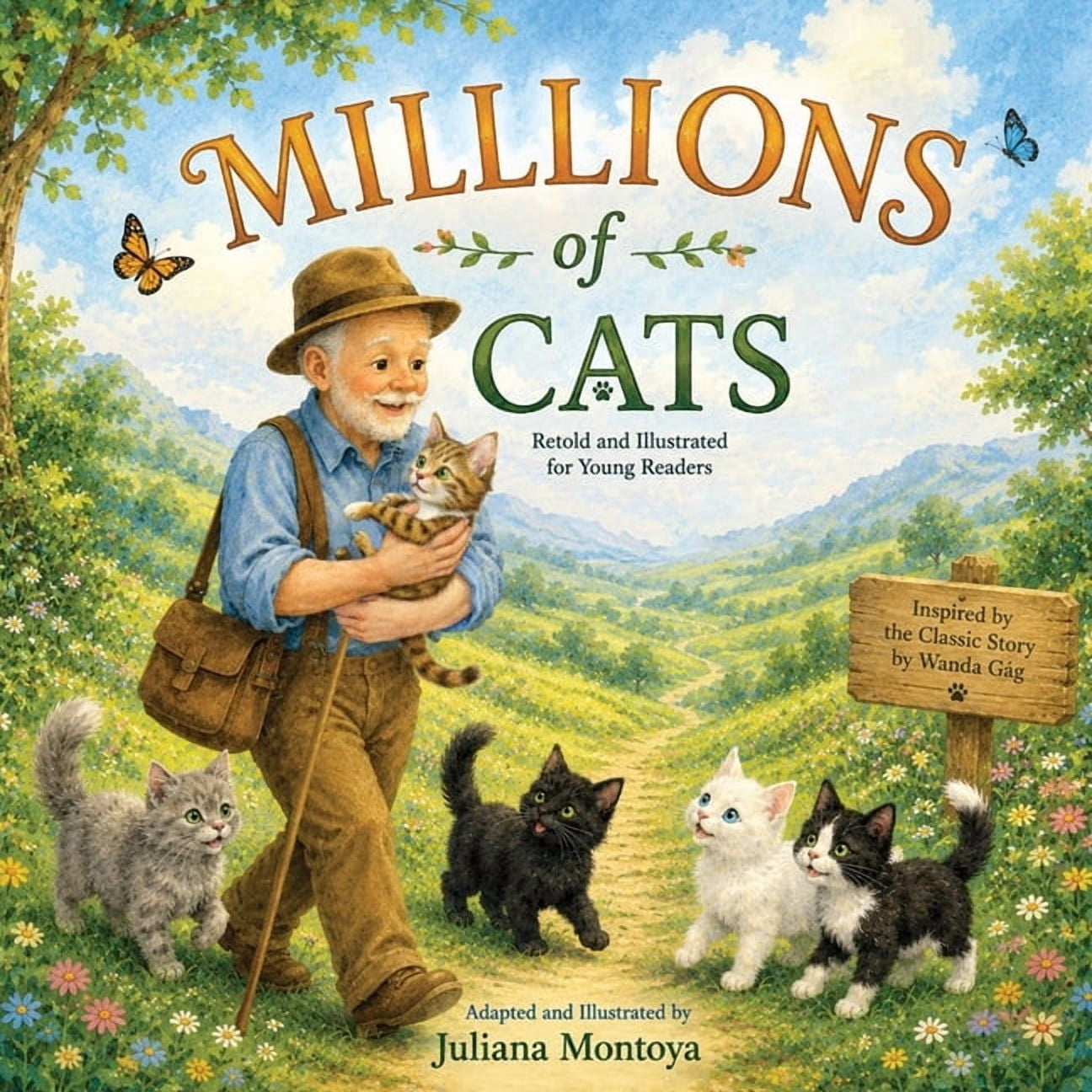 Millions of Cats: Retold and Illustrated for Young Readers, (Paperback)