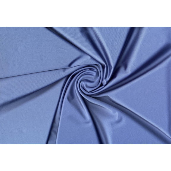 Milliskin, Power Satin™ Shiny Nylon Spandex 4-Way Stretch Fabric by the Yard (CHAMBRAY, ByYard)