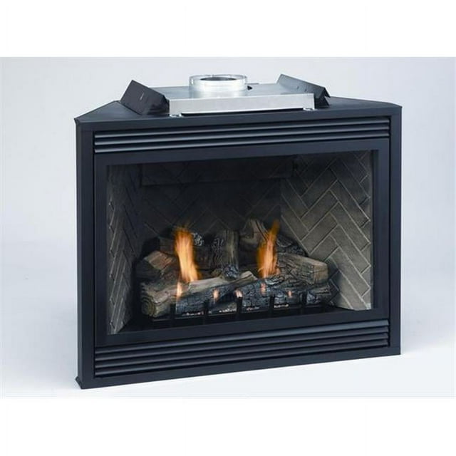 Millivolt Tahoe Premium Direct Vent Propane Fireplace with Standing
