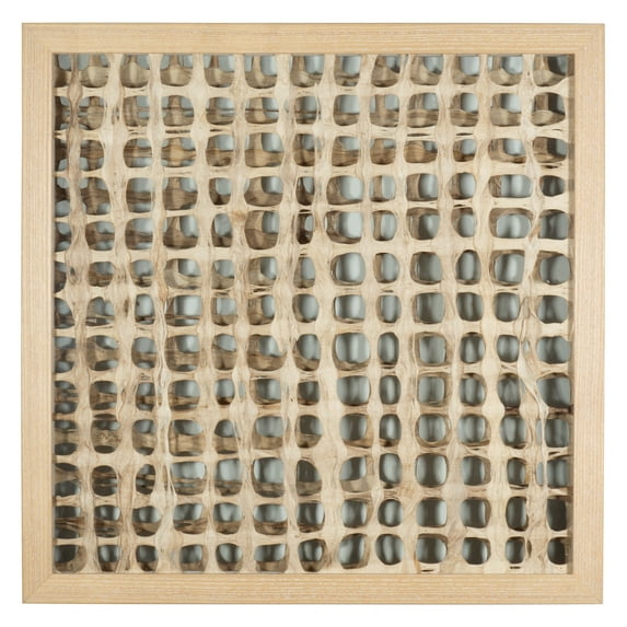 Milllionstone HUJI Papier-mache Shadow Box Wall Decor Style C