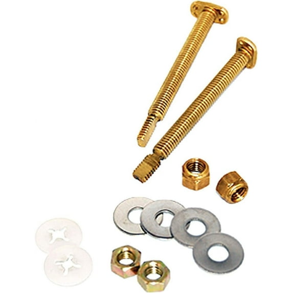 Millrose 73070 Monster Advantage Toilet Bolts, 5/16-Inch x 3-1/2-Inch, Blue