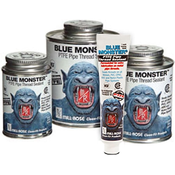 Millrose 76001 Monster Heavy-Duty Industrial Grade with PTFE, 4 Fl. Oz, Blue