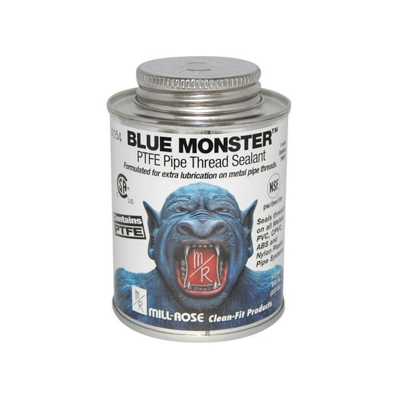 Mill Rose 76001 Pipe Thread Sealant Blue Monster White 4 oz White