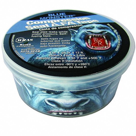 Millrose 76085 Monster LLFA Compression Seal Tape, Blue