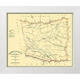 thumbnail image 1 of Mills 24x20 White Modern Wood Framed Museum Art Print Titled - Laurens South Carolina Landowner - Mills 1825, 1 of 4