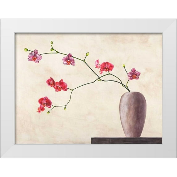 Mills, Shin 18x15 White Modern Wood Framed Museum Art Print Titled - Balance