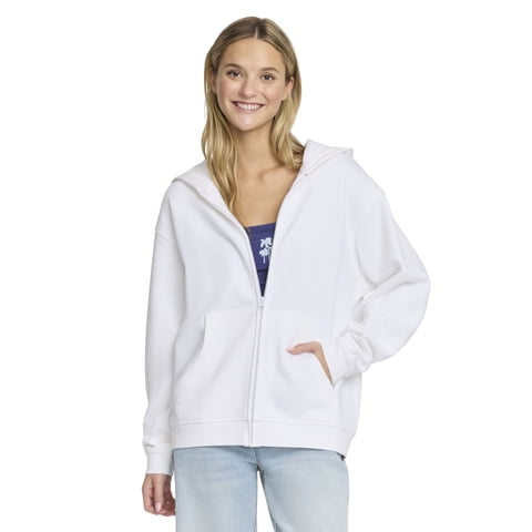 Women's Fleece Zip Hoodie, Sizes XXS-XXL