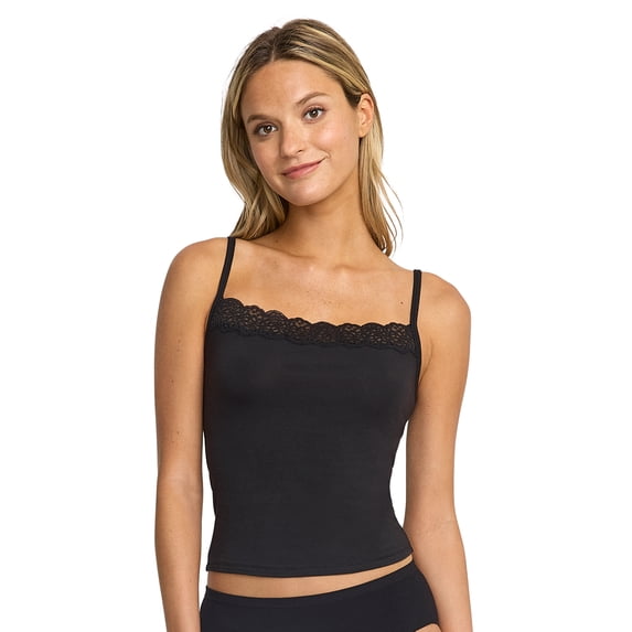 Mills by Millie Bobby Brown Women's Lacy Cotton Camisole, Sizes XS-XXXL