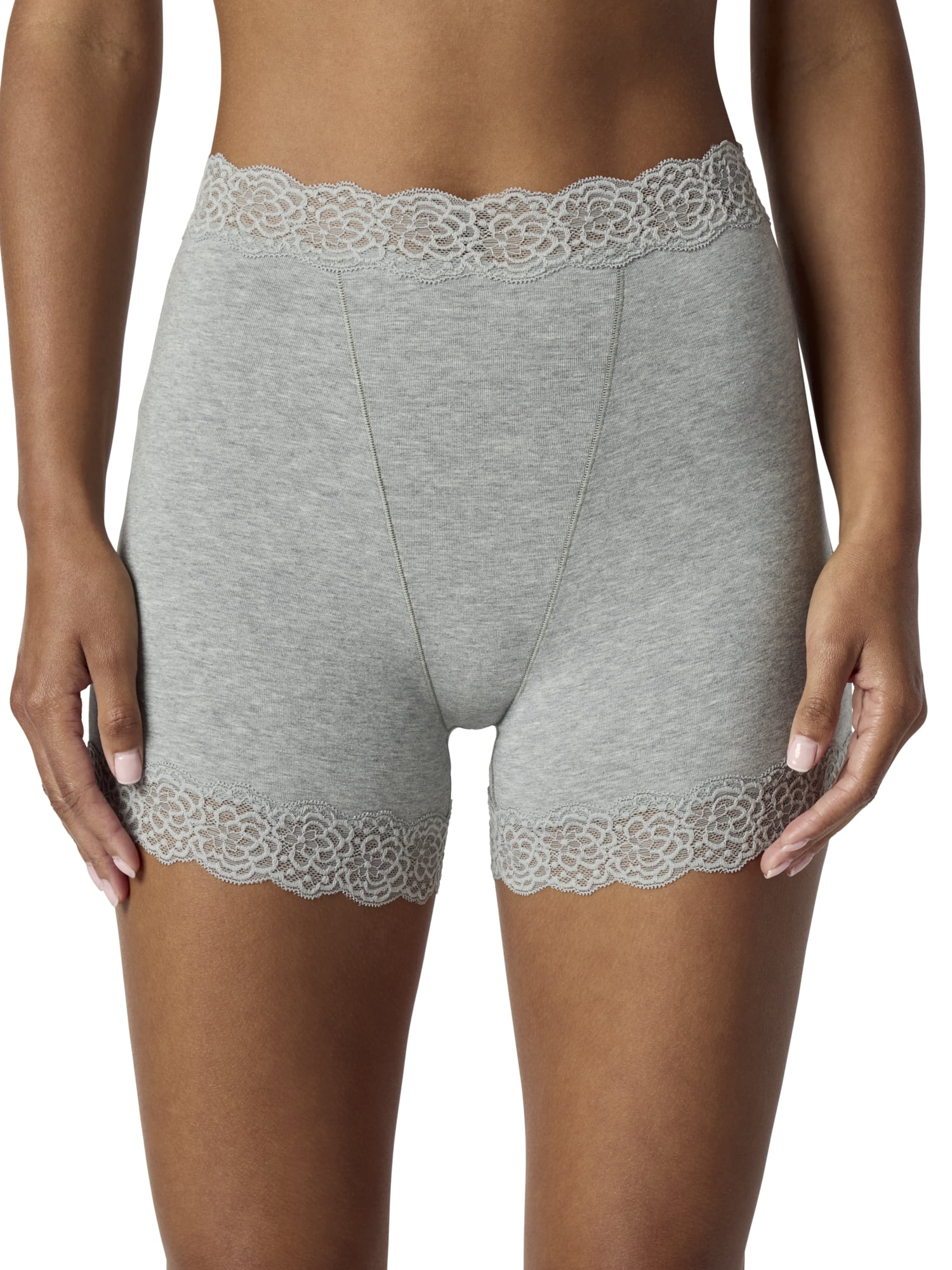 Mills by Millie Bobby Brown Women's Lacy Cotton Shortie Panties, Sizes XS-XXXL
