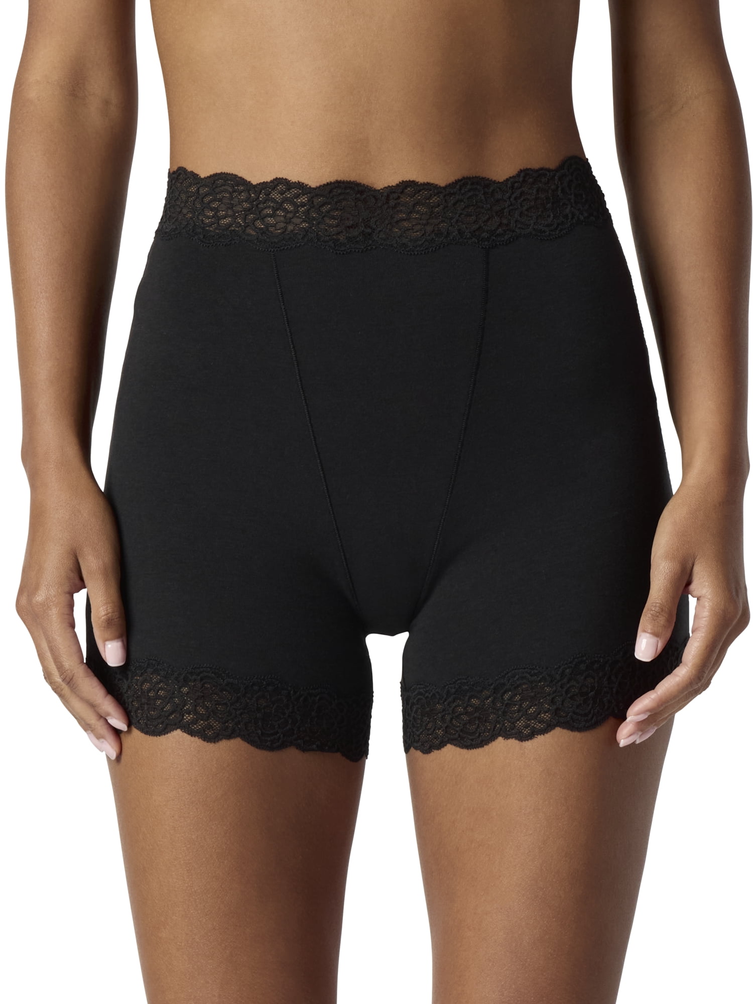 Mills by Millie Bobby Brown Women's Lacy Cotton Shortie Panties, Sizes XS-XXXL