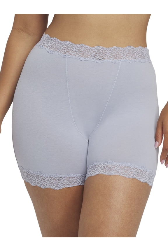 Women's Lacy Cotton Shortie Panties, Sizes XS-XXXL