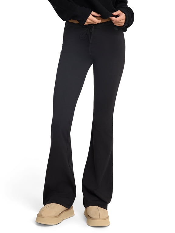 Women's Low Waist Flare Leg Pants, Sizes XXS- XXL
