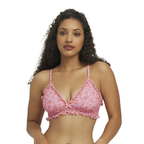 Mills by Millie Bobby Brown Women's Mesh Bralette, Sizes XS-XXXL