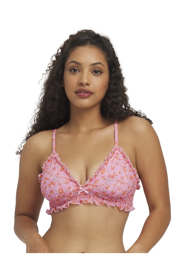 Women's Mesh Bralette, Sizes XS-XXXL