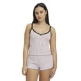 thumbnail image 1 of Mills by Millie Bobby Brown Women's Sleep Printed Stretch Jersey Cami w Stretch Lace Trim, Sizes XS-XXXL, 1 of 5