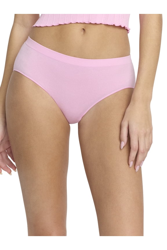 Women's Softie Rib Hipster Panties, 3-Pack, Sizes XS-XXXL