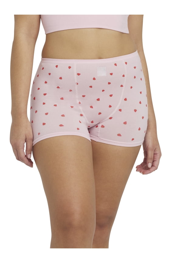 Women's Softie Rib Shortie Panties, Sizes XS-XXXL