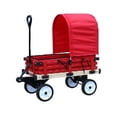 thumbnail image 1 of Millside Industries  16 in. x 36 in. Wooden Covered Wagon with Pads, 1 of 1