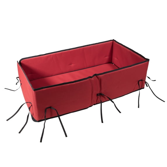 Millside Industries Comfy Floor and Side Pad Set for 20" x 38" Wagons, Red