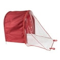 thumbnail image 1 of Millside Industries Half Canopy with Removable Clear Weather Shield for 16" x 34" Wagons, Red, 1 of 1