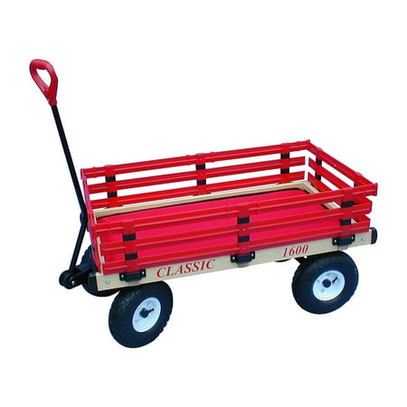 Millside Industries Hardwood 20" x 38" Kids Wagon Racks 1600-410