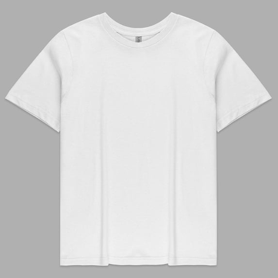 Milltex 4.3 OZ Youth Unisex Light Weight Deluxe Short Sleeve Tee Style 500
