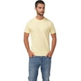 thumbnail image 1 of Milltex Men’s Lightweight Premium Cotton T-Shirt | 100% Combed Cotton, Short Sleeve Tee with Side Seam, Shoulder Taping & Soft Hand Feel, 1 of 4