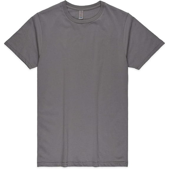 Milltex Men’s Lightweight Premium Cotton T-Shirt | 100% Combed Cotton, Short Sleeve Tee with Side Seam, Shoulder Taping & Soft Hand Feel