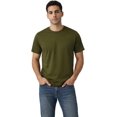 thumbnail image 1 of Milltex Men’s Lightweight Cotton T-Shirt | 100% Combed Cotton, Short Sleeve Tee with Side Seam, Shoulder Taping & Soft Hand Feel, 1 of 5