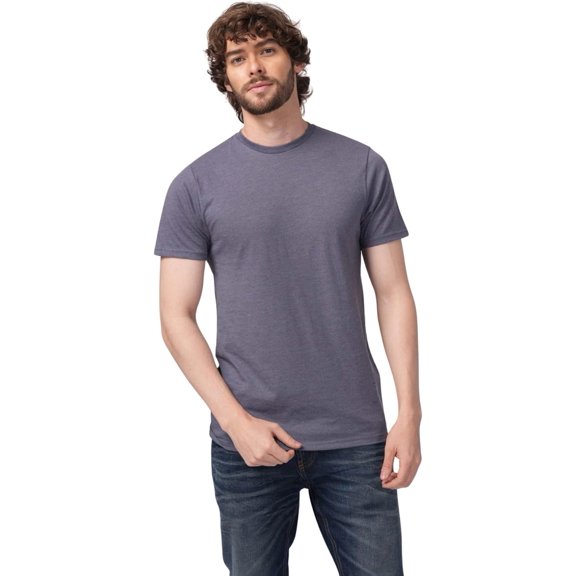 Milltex Men’s Lightweight Premium Cotton T-Shirt | 100% Combed Cotton, Short Sleeve Tee with Side Seam, Shoulder Taping & Soft Hand Feel