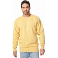 thumbnail image 1 of Milltex 403 Pigmented Dyed Crewneck Pullover Sweatshirt Soft Handfeel 3 End Fleece 80% Cotton 20% Poly 9.5 Oz 340 GSM, 1 of 4