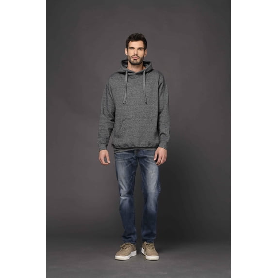 Milltex Unisex Casual Hoodie with Pockets, Soft Fleece Cotton Pullover | Sweatshirt for Men and Women 767 Blank