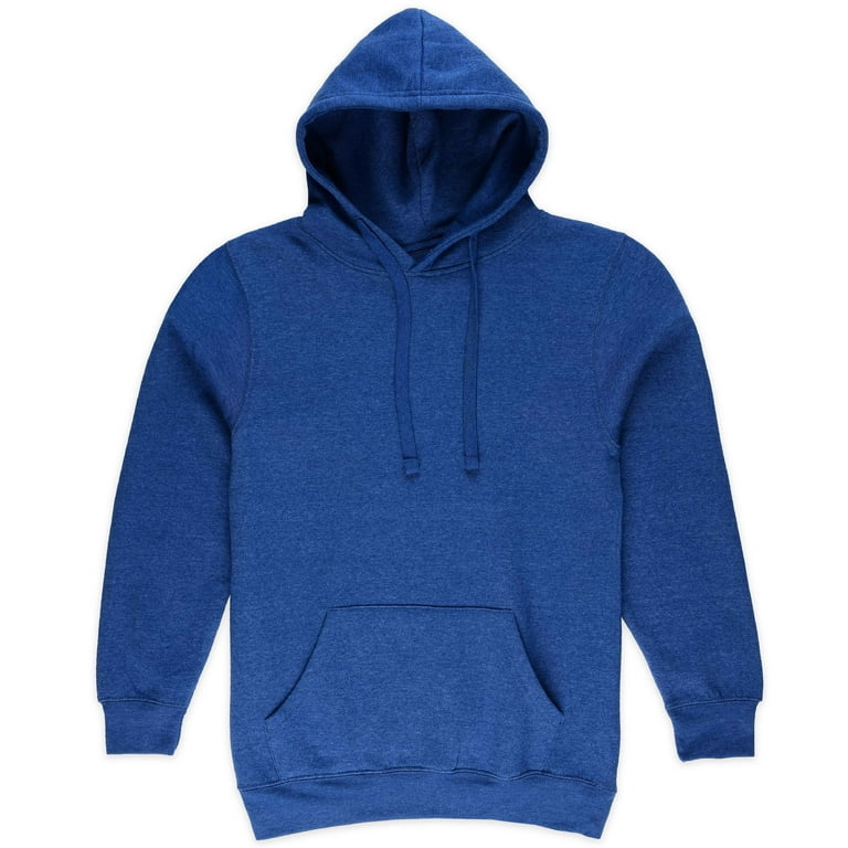 Mid Weight Classic Pullover Fleece Hoodie Cotton Blend